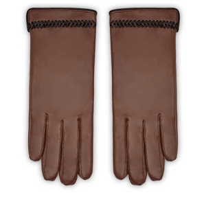 Rękawiczki Damskie WITTCHEN 39-6A-011 Brązowy