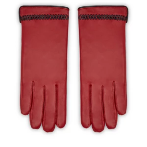 Rękawiczki Damskie WITTCHEN 39-6A-011 Czerwony3