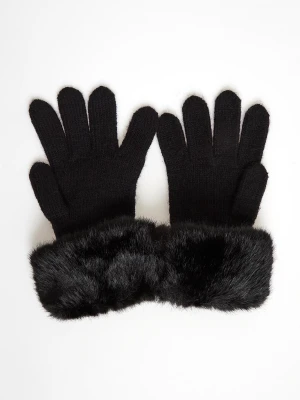 Rękawiczki damskie z futerkiem LIU JO