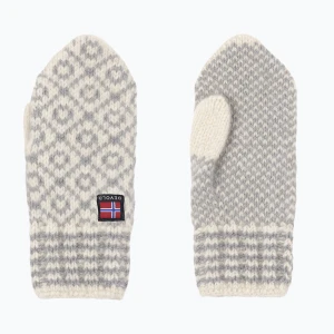 Rękawiczki Devold Svalbard Wool Mitten offwhite / grey Beżowy