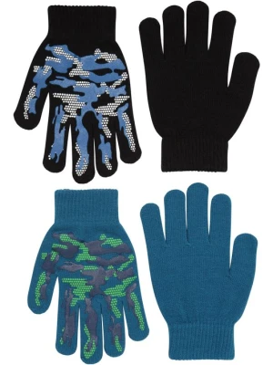 Rękawiczki dla dzieci Magic Grippi, 2-pak - Navy Mountain Warehouse