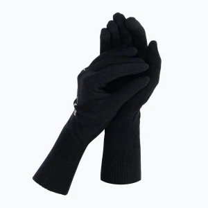 Rękawiczki do biegania Brubeck Merino Wool czarny