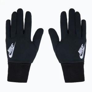 Rękawiczki do biegania damskie Nike Club Fleece black / white