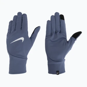 Rękawiczki do biegania męskie Nike Pacer Lightweight RG diffused blue / silver