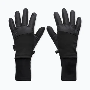 Rękawiczki do biegania męskie Under Armour Storm Fleece Run black / black / reflective