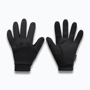 Rękawiczki do biegania męskie Under Armour Velociti Liner black / black / reflective