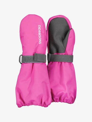 Rękawiczki dziecięce Didriksons Biggles Mittens - plastic pink