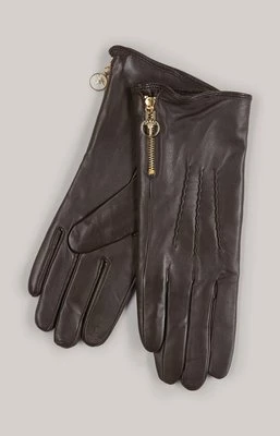 Rękawiczki I-Touch w kolorze ciemnobrązowym Joop