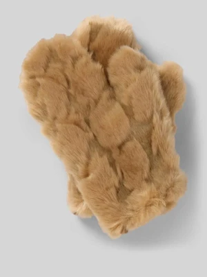 Rękawiczki z odpinanym sznurkiem Marc Cain Camel