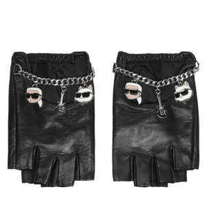 Rękawiczki KARL LAGERFELD B3W33034 Czarny