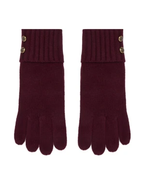 Rękawiczki LAUREN RALPH LAUREN 454P04468004 Bordowy
