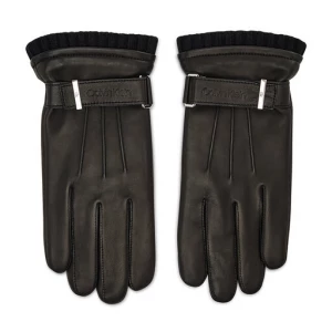Rękawiczki Męskie Calvin Klein Leather Rivet Gloves K50K507425 BAX
