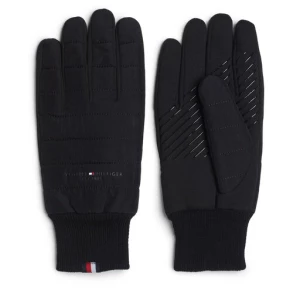 Rękawiczki Męskie Tommy Hilfiger Th Established Mix Nylon Gloves AM0AM07884 Czarny