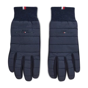 Rękawiczki Męskie Tommy Hilfiger Th Established Mix Nylon Gloves AM0AM07884 Granatowy