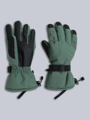 rękawiczki męskie zimowe Edge - Dark Green Animal