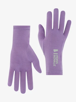 Rękawiczki Mons Royale Volta Merino Glove Liner - lupin