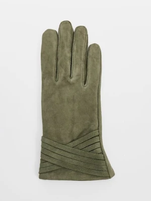 Rękawiczki pięciopalcowe Roeckl khaki