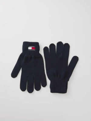 Rękawiczki pięciopalcowe Tommy Jeans granatowy