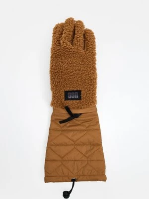 Rękawiczki pięciopalcowe UGG jasny brąz