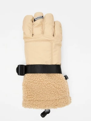 Rękawiczki pięciopalcowe UGG musztardowy