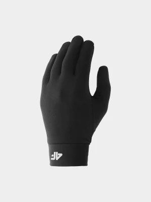 Rękawiczki polarowe Touch Screen uniseks - czarne 4F