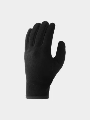 Rękawiczki polarowe Touch Screen uniseks - czarne 4F