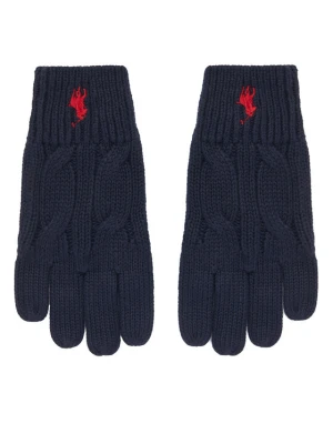 Rękawiczki Polo Ralph Lauren 323P00672001 Granatowy