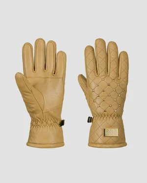Rękawiczki Skórzane Damskie Goldbergh Gold Exclusive Glisten