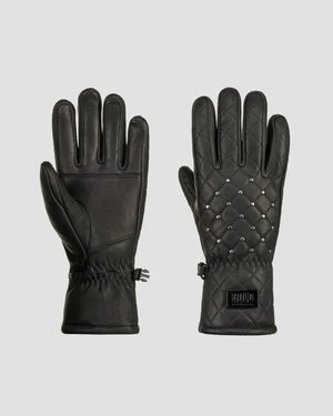 Rękawiczki Skórzane Damskie Goldbergh Gold Exclusive Glisten