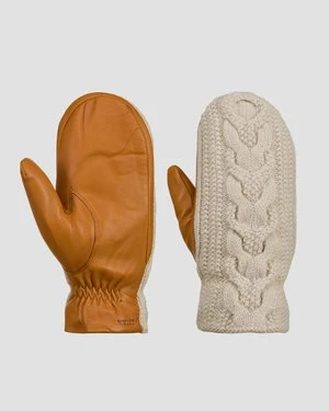 Rękawiczki Skórzane Damskie Hestra Elle Mitt