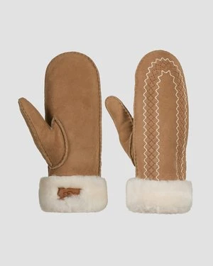 Rękawiczki Skórzane Damskie Ugg Atherson Embroidered Mitten