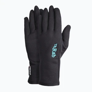 Rękawiczki trekkingowe damskie Rab Power Stretch Pro black