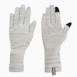Rękawiczki trekkingowe Smartwool Thermal Merino light gray color shift