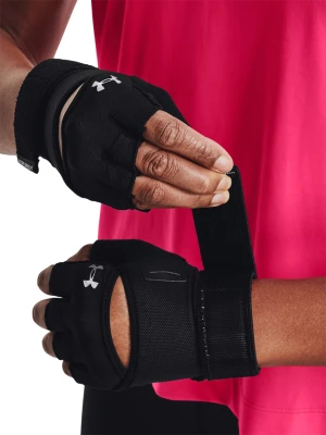 Rękawiczki treningowe damskie Under Armour W's Weightlifting Gloves - czarne