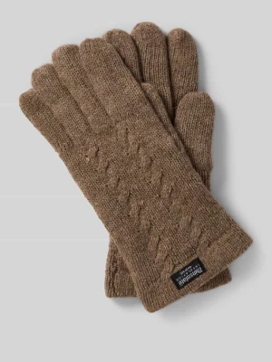 Rękawiczki z detalem z logo EEM