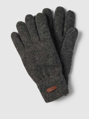 Rękawiczki z detalem z logo model ‘HAAKON’ Barts