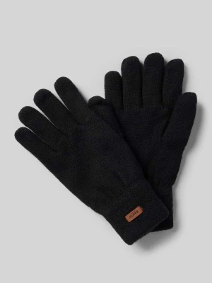 Rękawiczki z detalem z logo model ‘HAAKON’ Barts