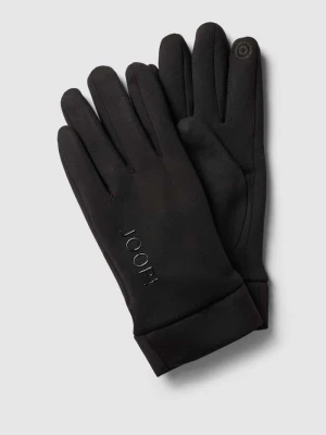 Rękawiczki z detalem z logo model ‘i-Touch’ JOOP! Collection