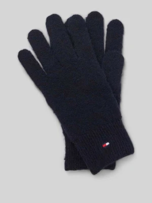 Rękawiczki z dodatkiem wełny Tommy Hilfiger