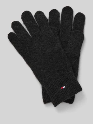 Rękawiczki z dodatkiem wełny Tommy Hilfiger