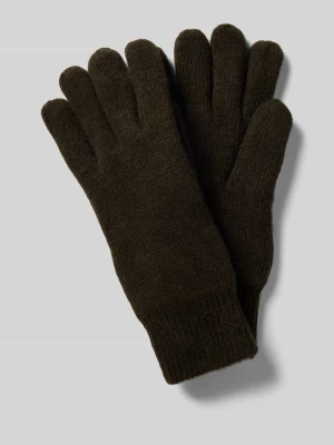 Rękawiczki z dzianiny z mieszanki wełny model ‘CARLTON’ Barbour