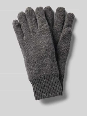 Rękawiczki z dzianiny z mieszanki wełny model ‘CARLTON’ Barbour