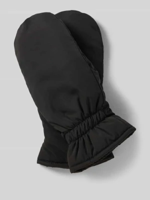 Rękawiczki z jednym palcem o kroju regular fit z elastycznym detalem model ‘Regen’ Loevenich