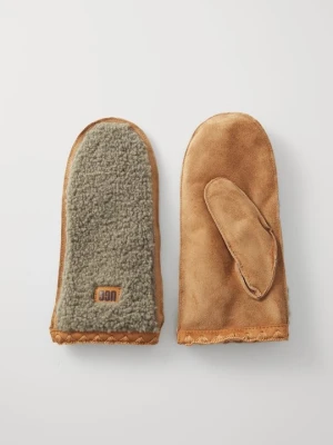 Rękawiczki z jednym palcem UGG jasny brąz