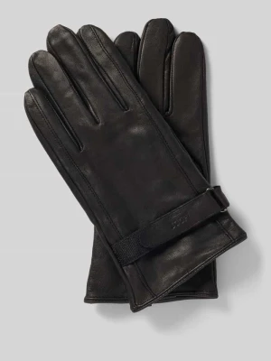Rękawiczki z koziej skóry z patką JOOP! Collection