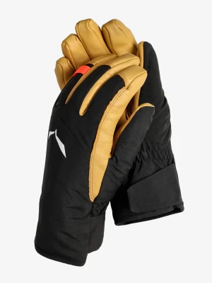 Rękawiczki z membraną damskie Salewa Ortles PTX/TWR Gloves - black out