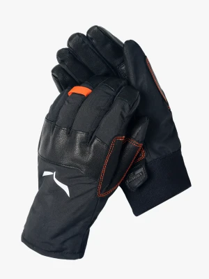 Rękawiczki z membraną Salewa Ortles TirolWool Gloves - black out