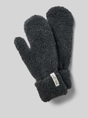 Rękawiczki z mieszanki wełny i wełny z alpaki Marc O'Polo