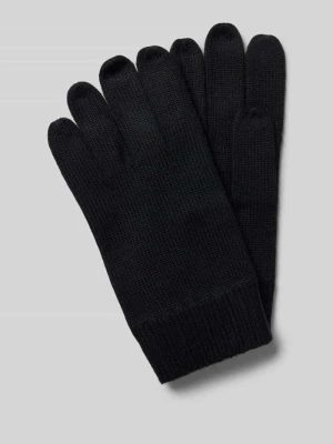 Rękawiczki z wełny z wyhaftowanym logo Polo Ralph Lauren