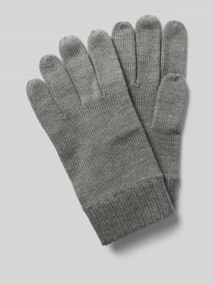 Rękawiczki z wełny z wyhaftowanym logo Polo Ralph Lauren